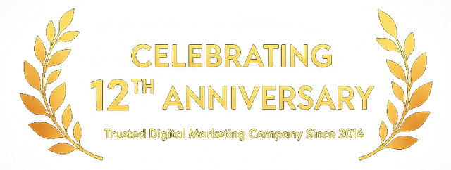 Celebrating 12 years — a trusted digital company since 2014